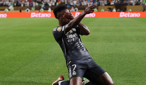 Vinícius Jr, anotó un gol ante el FC Salzburgo Mundial de Clubes