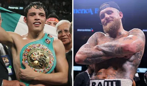 Julio César Chávez Jr. amenazó a Jake Paul con ponerle fin a su carrera. Foto: composición de LR/DAZN Boxing