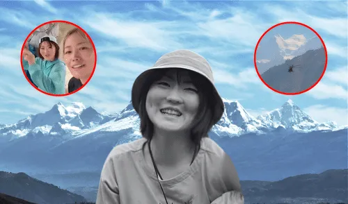 La turista japonesa que murió en el Huascarán, Chiaki Inada, era médica y aficionada al alpinismo. Foto: Composición LR/Perú 21/Wikipedia/ANDINA La turista japonesa que murió en el Huascarán, Chiaki Inada, era médica y aficionada al alpinismo. Foto: Composición LR/Perú 21/Wikipedia/ANDINA