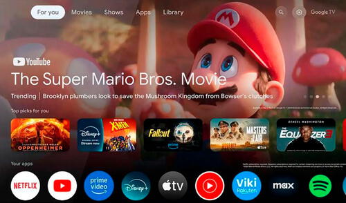 Truco solo funciona en televisores con Google TV o Android TV. Foto: El Androide Libre.