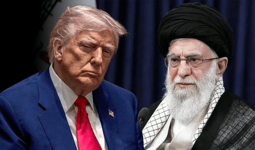 Trump advirtió que volvería a bombardear Irán si detectan avance en su programa nuclear. Foto: Composición LR/EFE Ali Khamenei, Donald Trump.