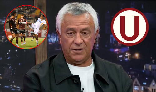 Néstor Gorosito se encuentra suspendido 8 fechas. Foto: composición LR/captura de Movistar Deportes/Liga1 Te Apuesto Néstor Gorosito se encuentra suspendido 8 fechas