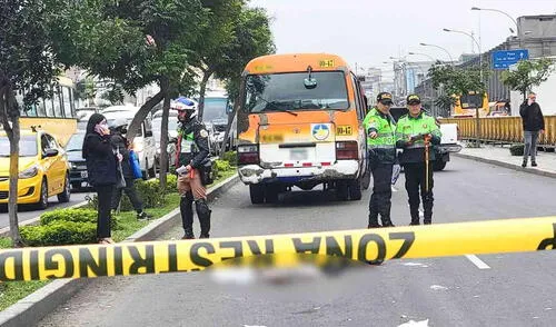 muere atropellado cerca a Plaza Bolognesi