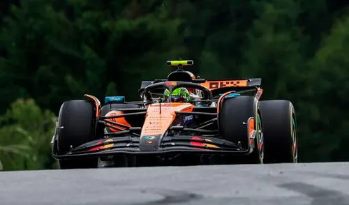 Los autos de McLaren dominaron la práctica 2 del F1 GP Austria 2025