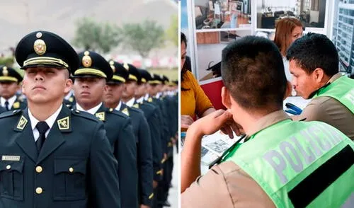 La norma busca mejorar las condiciones de vida de las autoridades policiales y militares. Foto. Composición LR