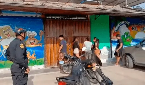 A Raúl Arabia Mendoza y a su sobrino Peter Larry Mendoza Morales les asesinaron dentro de una cevichería, mientras celebraban el cumpleaños de uno de ellos. Foto: Difusión