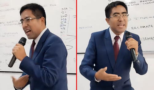 Docente ganó popularidad por sus clases con estilo musical. Foto: composición LR/ @profehistorico/TikTok Profesor peruano enseña la cronología inca con reguetón y usuarios reaccionan: "Clases con flow"