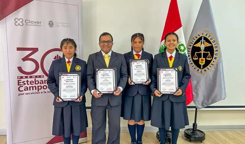 Equipo ganador del 2023. Colegio de Alto Rendimiento – COAR Santa María. Imagen: Difusión.