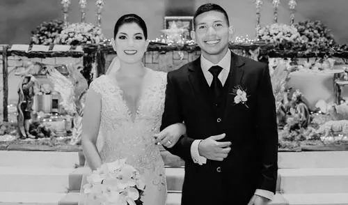 Edison Flores y Ana Siucho durante su boda en 2019, una historia de amor que terminó tras cinco años de matrimonio y dos hijas en común. Foto: Instagram