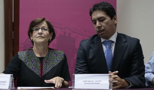 Susana Villarán y José Miguel Castro | Foto: difusión Susana Villarán y José Miguel Castro