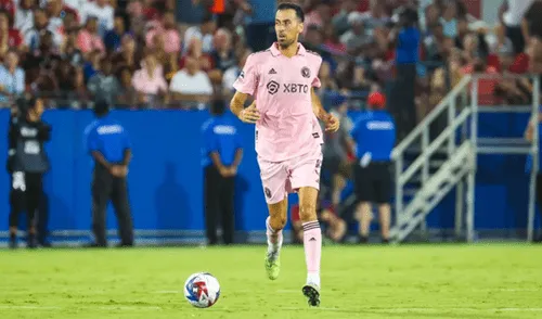 Sergio Busquets analizó la derrota ante el PSG en el Mundial de Clubes. Foto: difusión