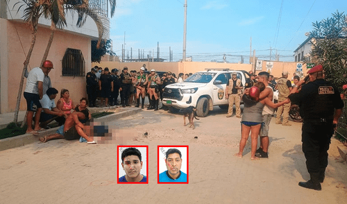 efferson Gastelu y Gean Gastulo fueron acribillados mientras caminaban por las calles de Piura. Foto: Composición LR /Cortesía