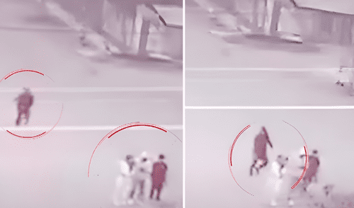 Sicario atacó por la espalda a padre de familia quien murió en el acto. Foto: Composición LR/24 Horas Sicario atacó por la espalda a padre de familia quien murió en el acto.