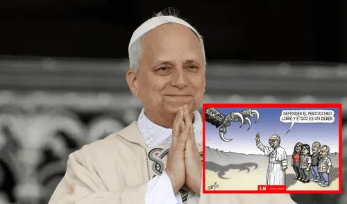 Carlincatura de hoy retrata el contenido de la carta enviada por el Sumo Pontifice. Foto: composición LR Carlincatura de hoy retrata el contenido de la carta enviada por el Sumo Pontifice.