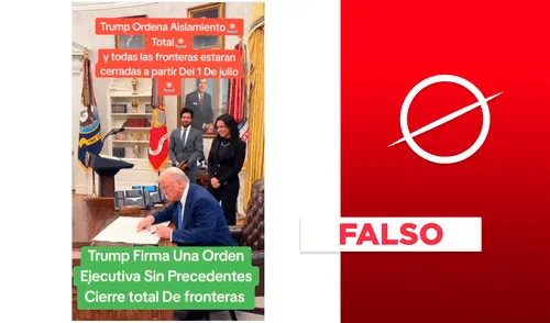 Donald Trump cierra las fronteras de Estados Unidos