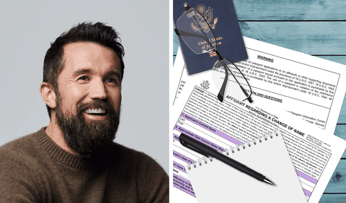 Robert McElhenney quiere cambiar su apellido. Foto: Composición LR/ The Guardian Robert McElhenney quiere cambiar su apellido. Foto: Composición LR/ The Guardian