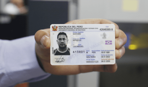 Los peruanos pueden monitorear el avance del trámite de su DNI en la página de Reniec.