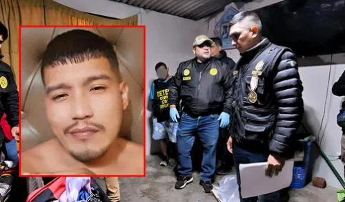 Detención de miembro de Los Injertos del Cono Norte tras operativo. Foto: Composición LR