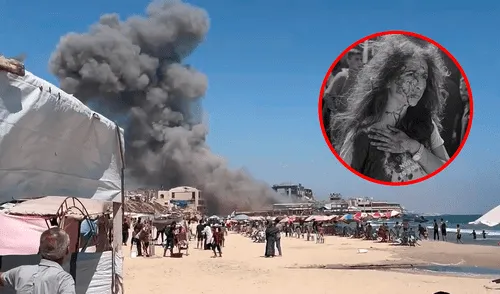 Gaza, Al-Baqa, ataque de Israel