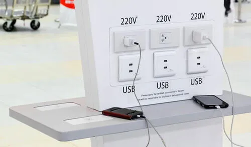 Lo mejor es usar los enchufes tradicionales, ya que los puertos USB podrían haber sido modificados. Lo mejor es usar los enchufes tradicionales, ya que los puertos USB podrían haber sido modificados. Foto: Blog teknologize