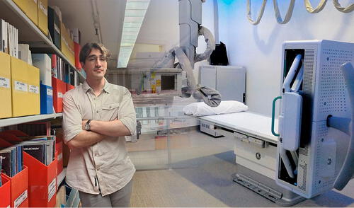Miguel Posada Pérez sueña con crear equipos de alta tecnología para la biomedicina.