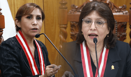 Congreso logra su venganza contra Delia Espinoza por no restituir a Benavides. Foto: composición LR Congreso logra su venganza contra Delia Espinoza por no restituir a Benavides.