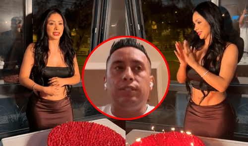 Christian Cueva sorprende a Pamela Franco por su cumpleaños