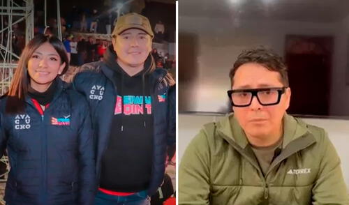 El vocalista de Siwar Qinti se vio involucrado en un acto de agresión contra su compañera de agrupación. Foto: Composición LR/AméricaNoticias