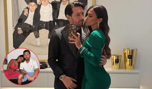 Messi celebra 8 años de casado. Foto: Composición LR/ antonelaroccuzzo