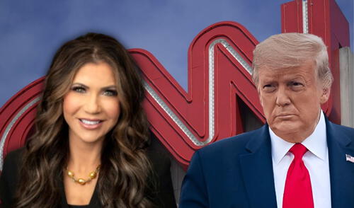 Trump y Noem consideran procesar a CNN por sus informes sobre la aplicación ICEBlock y el ataque a Irán.