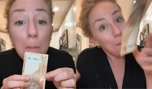 Los usuarios reaccionan con humor, pidiendo que les regale sus favoritos. Fuente: Composición LR/TikTok Los usuarios reaccionan con humor, pidiendo que les regale sus favoritos. Fuente: Composición LR/TikTok