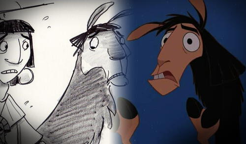 Así era la película original de 'Las locuras del emperador', que planeaba una historia completamente distinta a la que terminamos viendo en cines. Foto: Composición LR