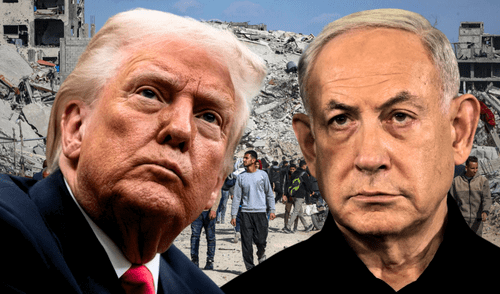 Trump y Netanyahu buscan apoyo internacional mientras Hamas viaja a El Cairo para analizar propuesta con mediadores. Foto: EFE Donald Trump - Benjamín Netanyahu - Estados Unidos - Israel - Gaza