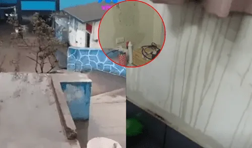 Padres de colegios de VMT denuncian peligrosas filtraciones tras intensas lluvias Padres de colegios de VMT denuncian peligrosas filtraciones tras intensas lluvias