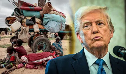 USAID Donald Trump Foto: composición LR / AFP USAID Donald Trump Foto: composición LR / AFP