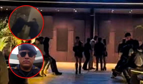 Joven brutalmente agredida por agente de seguridad en discoteca de Trujillo
