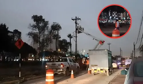 Luz del Sur denunció a la MML por retiro de postes en Surco. Foto: CDN/Static