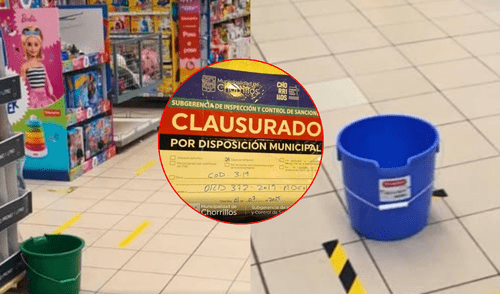 Municipalidad de Chorrillos cierra sede de Tottus temporalmente