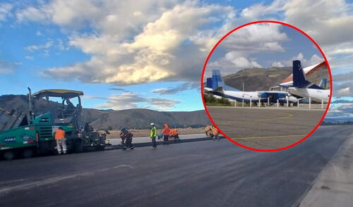 Aeropuerto de Jauja reinicia operaciones con mejoras en pista