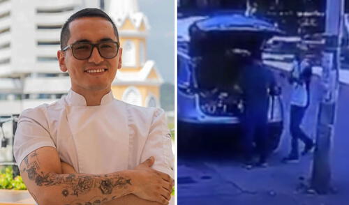 Joven chef peruano intentó huir de los disparos, pero terminó impactado por balas mortales en Cartagena, Colombia. Foto: composición LR/Cartagena en Línea