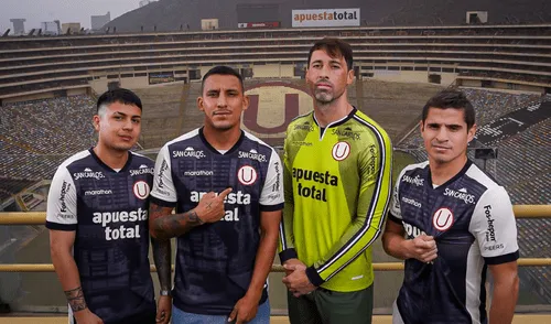 Universitario de Deportes presentó la camiseta conmemorativa por los 25 años del Monumental. Foto: Universitario Universitario presentó camiseta conmemorativa por los 25 años del Monumental.