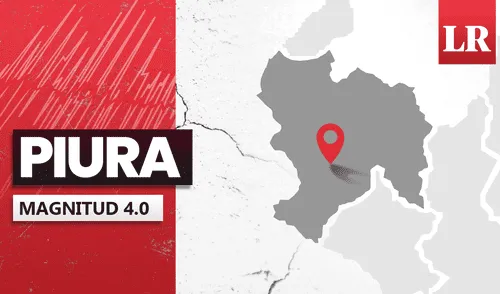 Sismo de magnitud 4.0 sacude Piura.