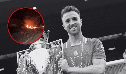 Video capta el estado en el que quedó el auto de Diogo Jota tras el accidente automovilístico. Video capta el estado en el que quedó el auto de Diogo Jota tras el accidente automovilístico.