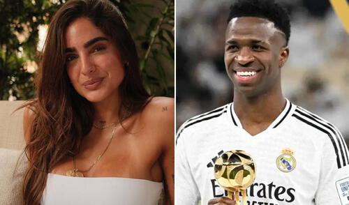 La influencer Isabella Ladera y el futbolista Vinicius Jr. están envueltos en rumores de romance