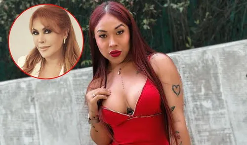 “Te quiero, Magaly... no sé por qué tanto te ensañas conmigo”, dijo Dayanita tras el polémico ampay que remeció la farándula. Foto: Composición LR/ Instagram