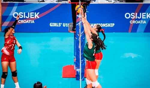 ¿Cómo quedó el México vs Croacia por el Mundial de Vóley sub-19?