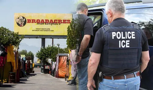 El cierre del Broadacres Marketplace en Las Vegas responde a las redadas de ICE.