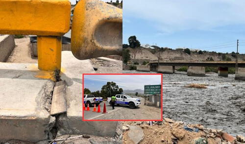 El puente será suspendido para vehículos pesados para evitar el deterioro del mismo.
