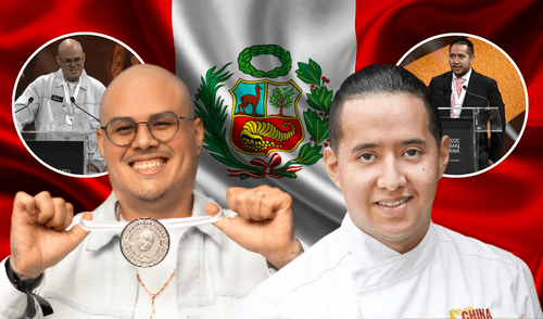 Carlos Delgado y Nando Chang fueron premiados como Mejor Chef en los premios James Beard 2025. Foto: Composición LR/FSR magazine/ComexPerú/El Comercio Perú/The Local Palate