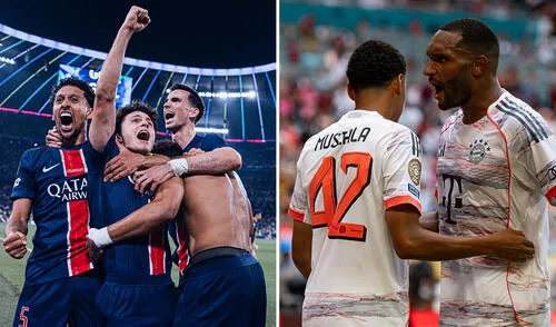El equipo alemán lleva cuatro victorias al hilo sobre el cuadro francés. Foto: composición de LR/PSG/Bayern Múnich El equipo alemán lleva cuatro victorias al hilo sobre el cuadro francés. Foto: composición de LR/PSG/Bayern Múnich
